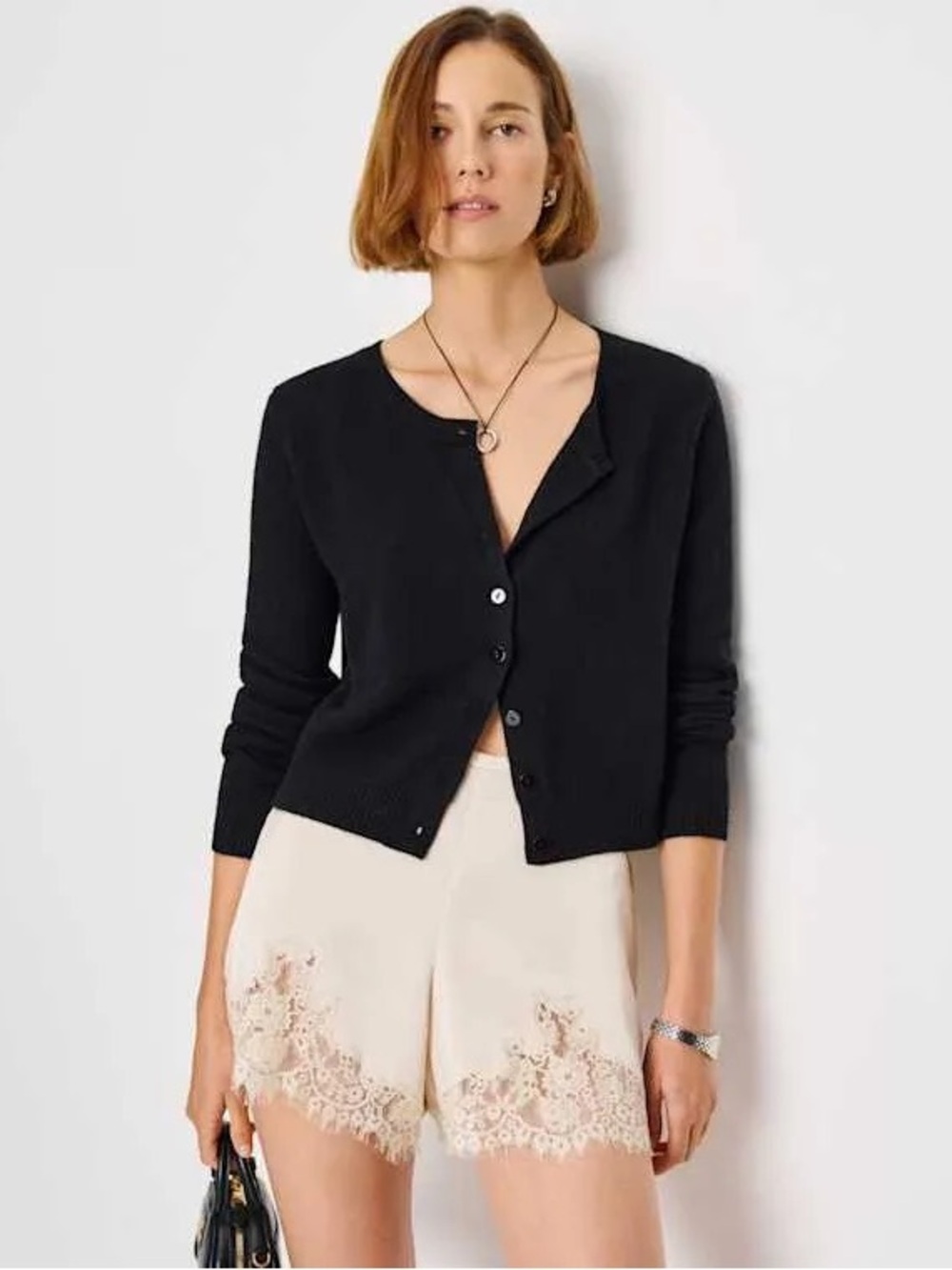 Reformation Clara Cashmere Cardigan size Large